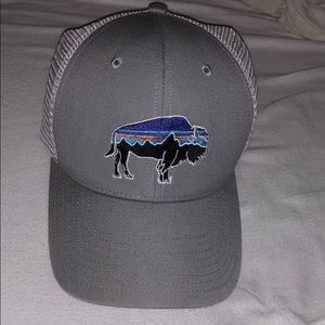Gray snapback Patagonia Hat
